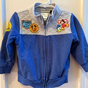 Disney Full Zip Sweatshirt